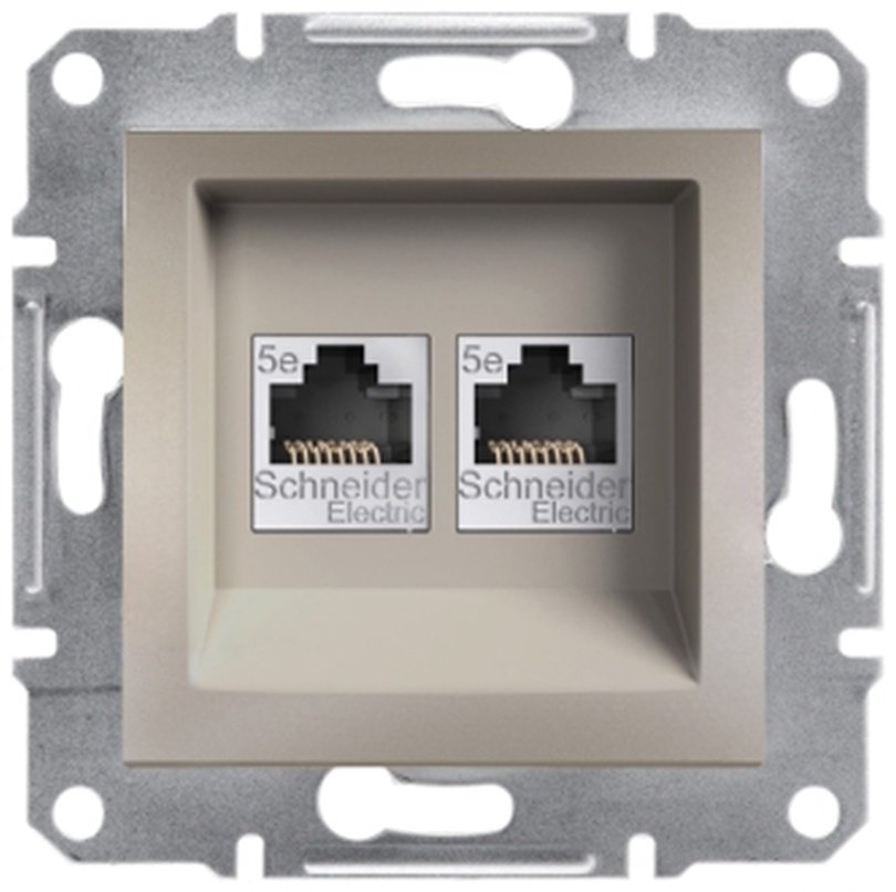 Schneider Electric встраиваемая EPH4400169, USB-розетка цвет бронзовый
