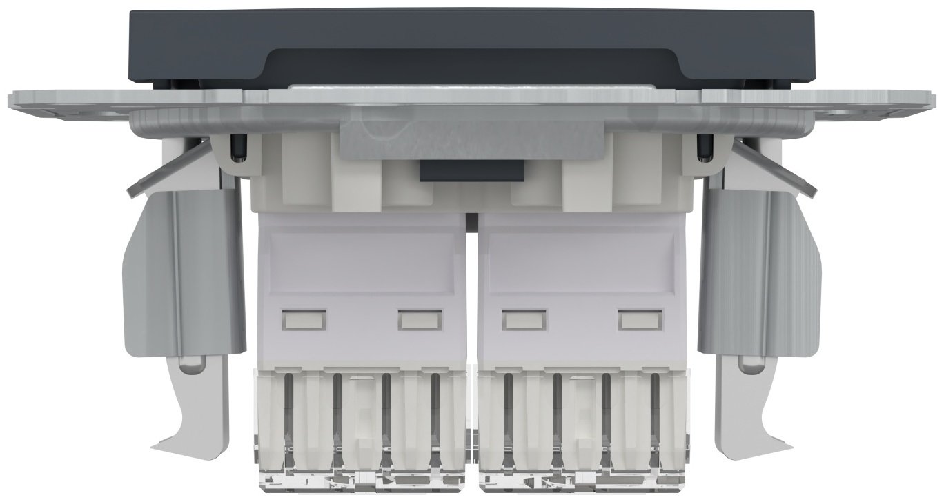 Компьютерная розетка (RJ45) Schneider Electric EPH4800171, черный