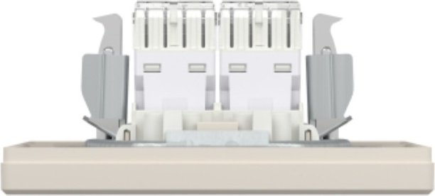 Schneider Electric встраиваемая EPH4800123 Asfora, компьютерный (RJ45) цвет бежевый