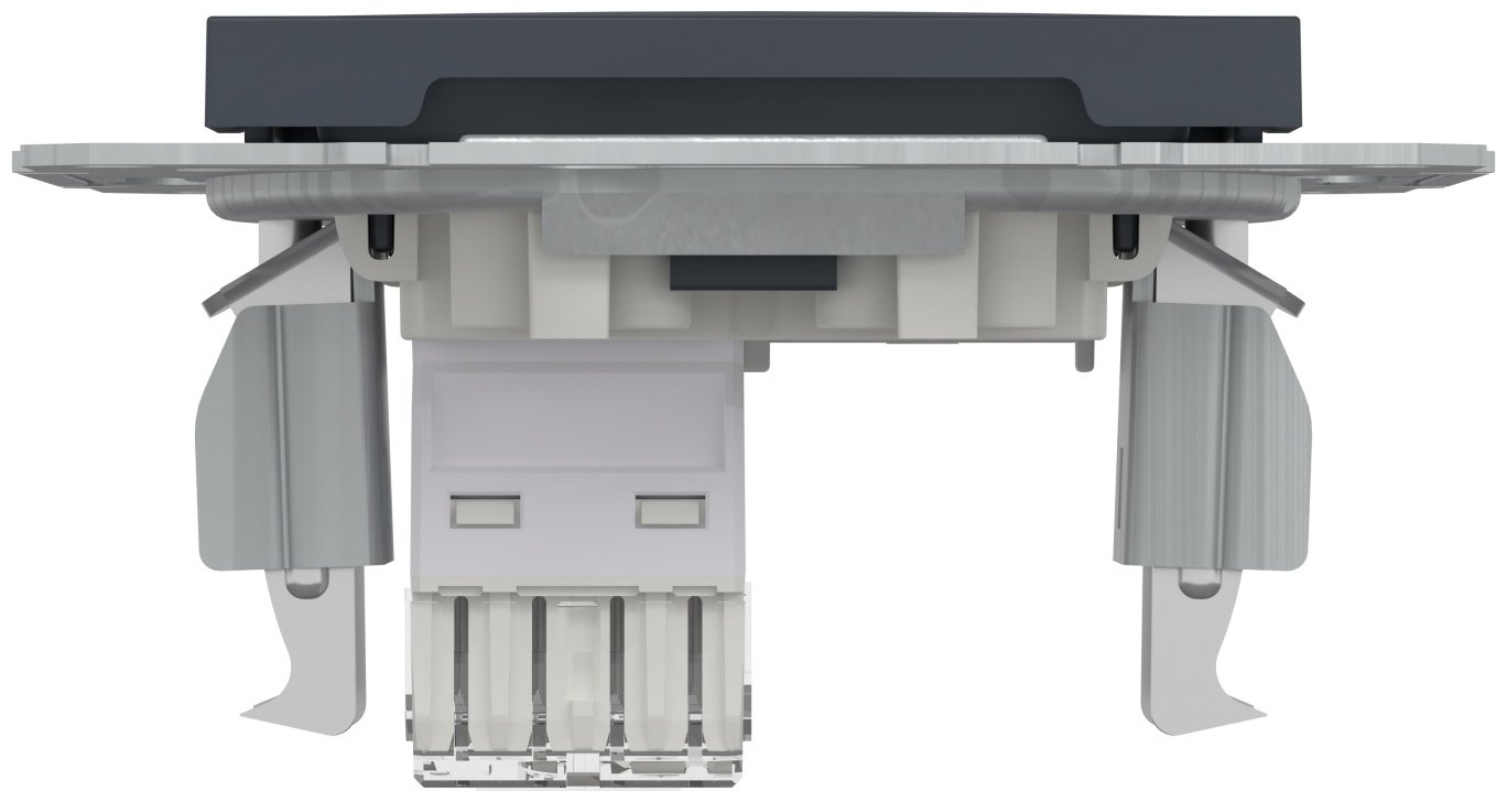 Schneider Electric встраиваемая EPH4700171 , телевизионный/компьютерный (RJ45) цвет черный