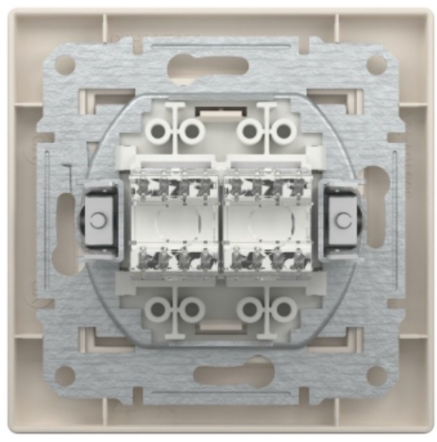 Schneider Electric встраиваемая EPH4800123 Asfora, компьютерный (RJ45) цвет бежевый