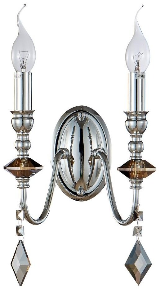 Бра настенный Crystal Lux E14, серебристый купить,NaN