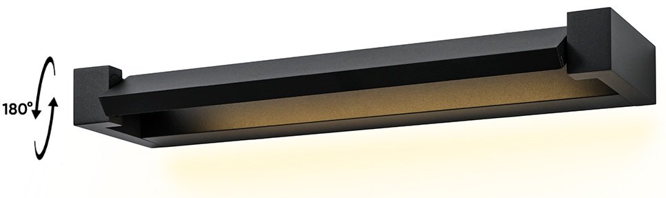 Бра настенный Crystal Lux LED, черный купить,NaN