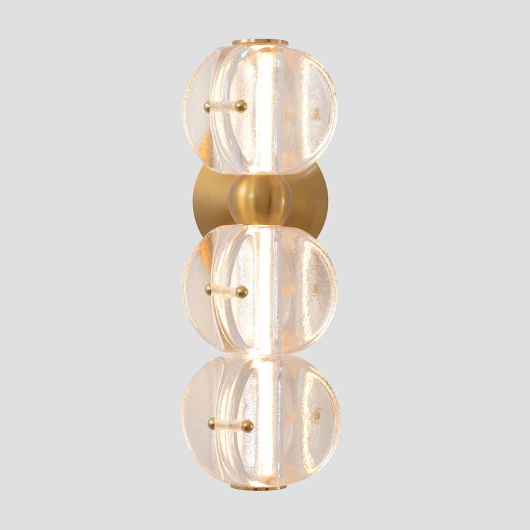 Бра настенный Crystal Lux LED, латунь купить,NaN