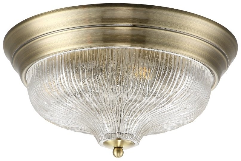 Светильник потолочный Crystal Lux E14 60 Вт бронза, прозрачный купить,NaN