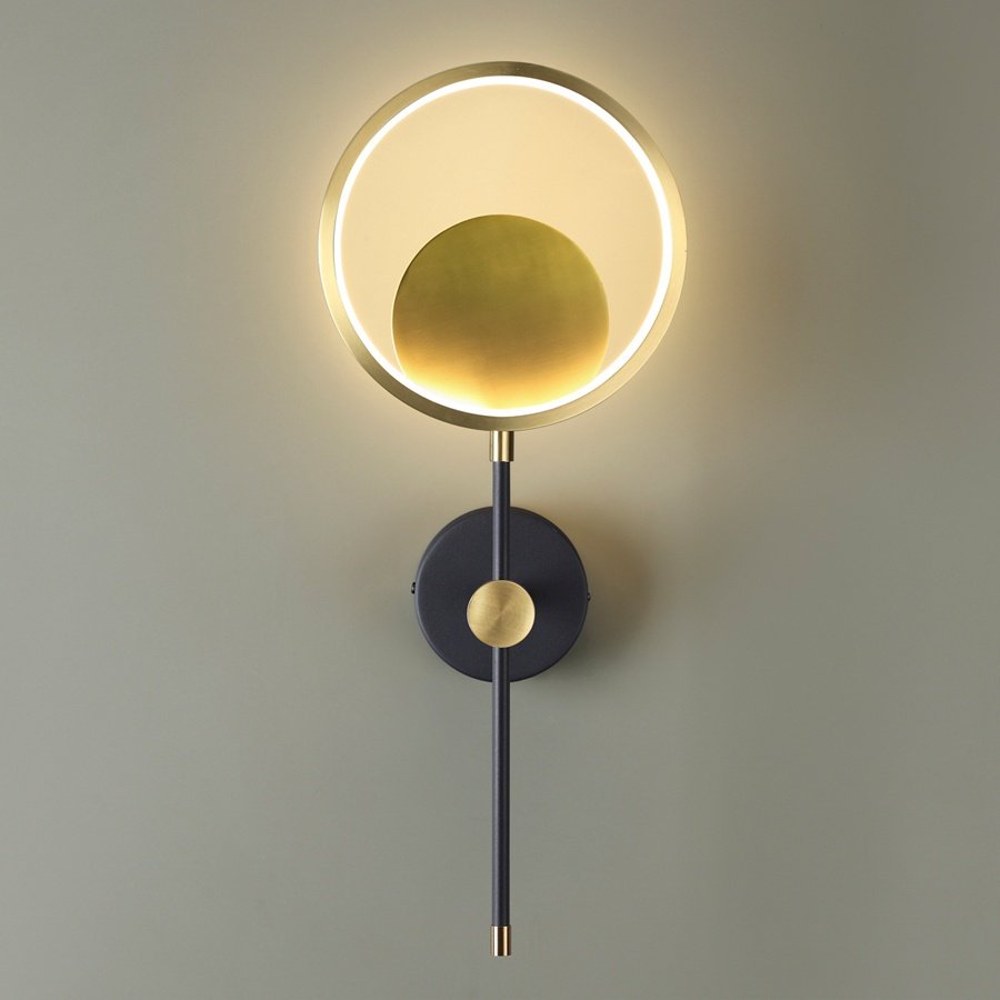 Бра настенный Odeon Light LED, золотистый купить,NaN