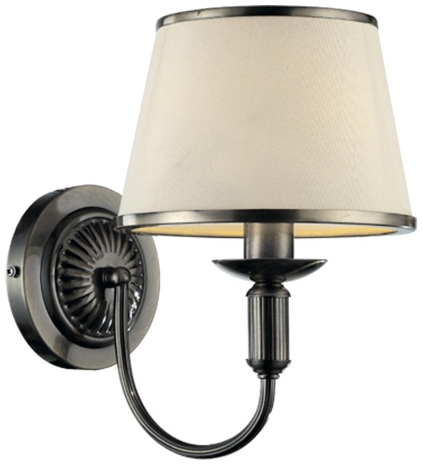 Бра настенный Arte Lamp Е14, бронза, бежевый купить,NaN