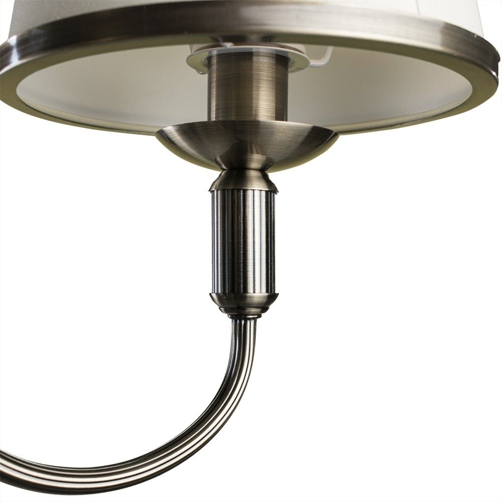 Бра настенный Arte Lamp Е14, бронза, бежевый купить,NaN