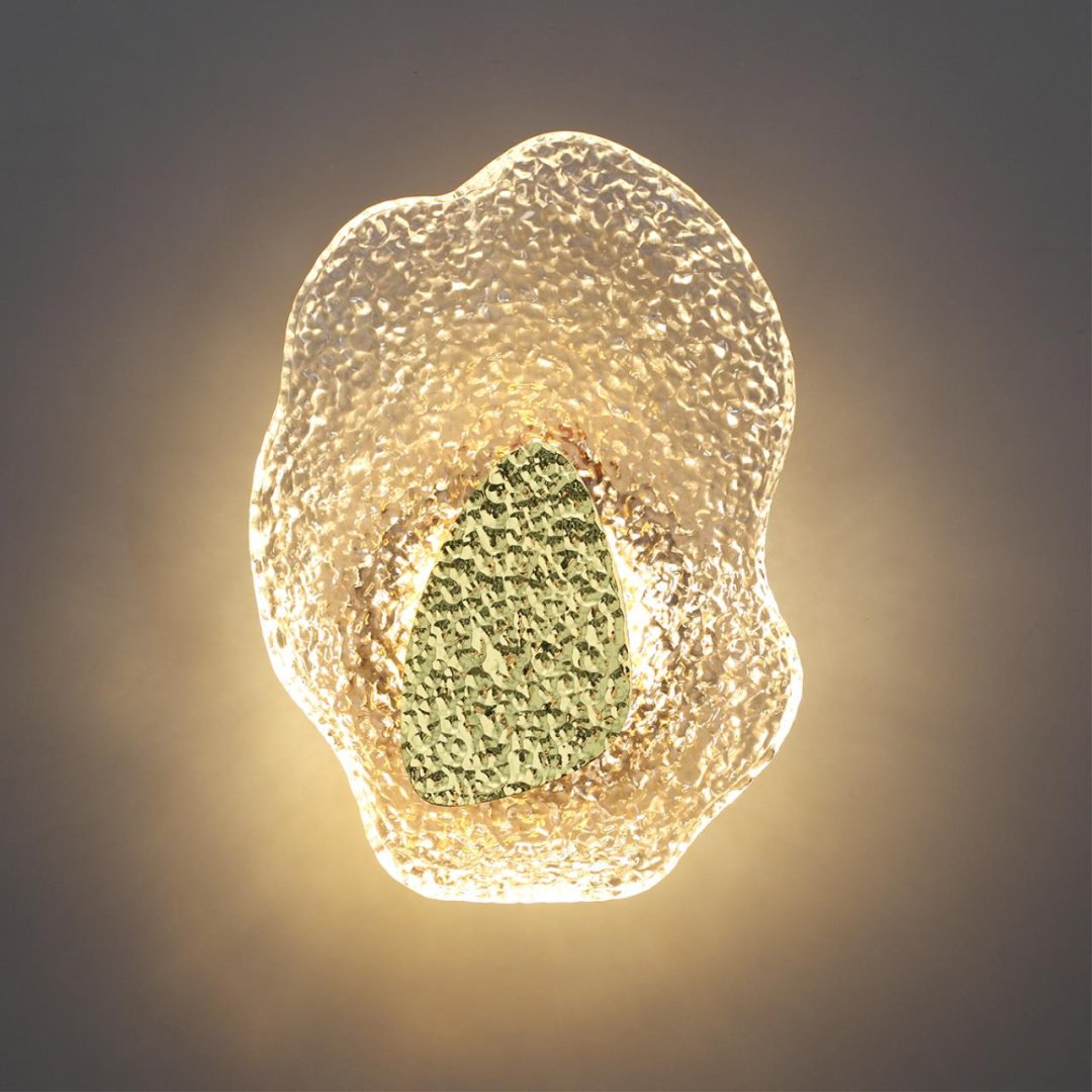 Бра настенный Odeon Light LED, золотистый, прозрачный купить,NaN