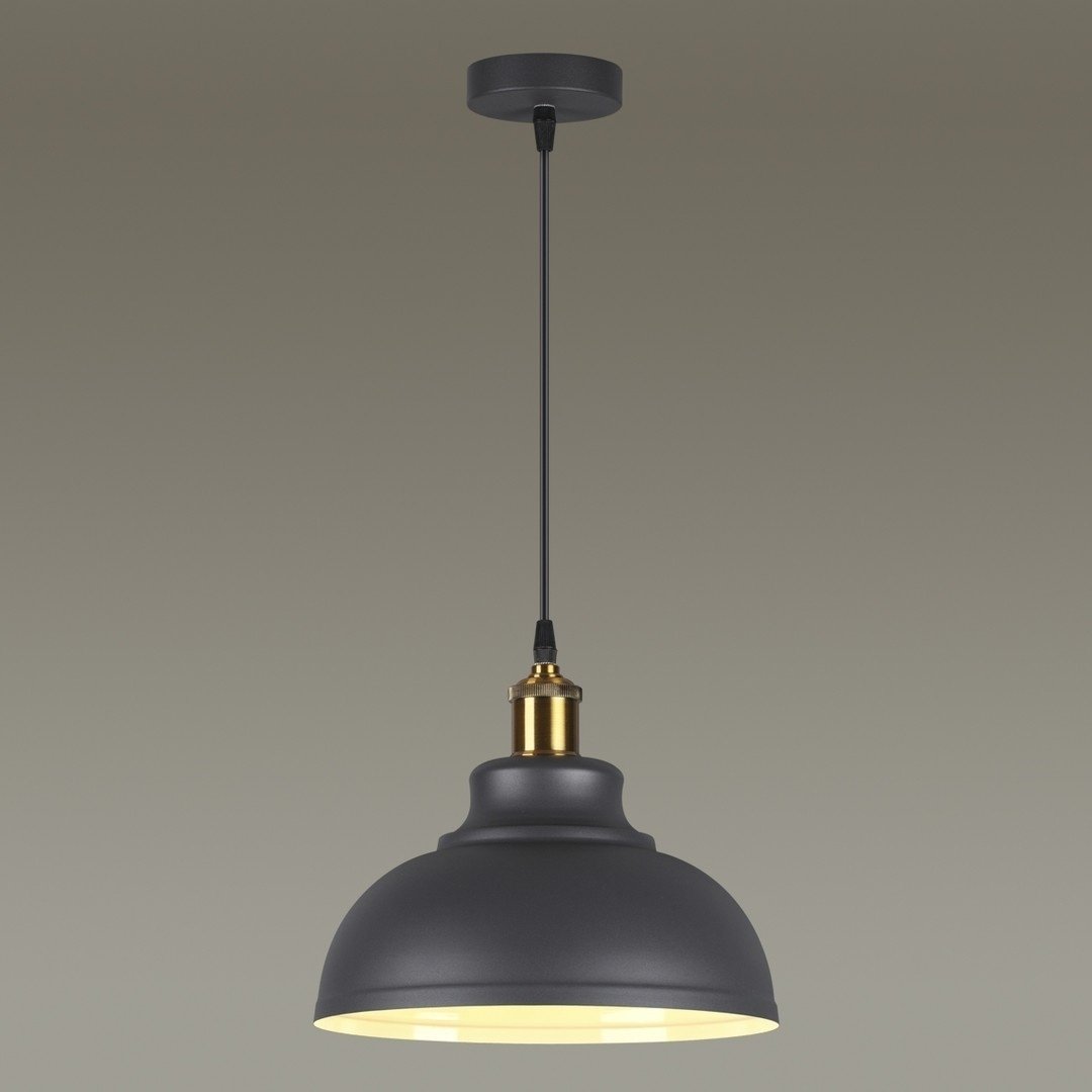 Светильник потолочный Odeon Light E27 черный купить,NaN