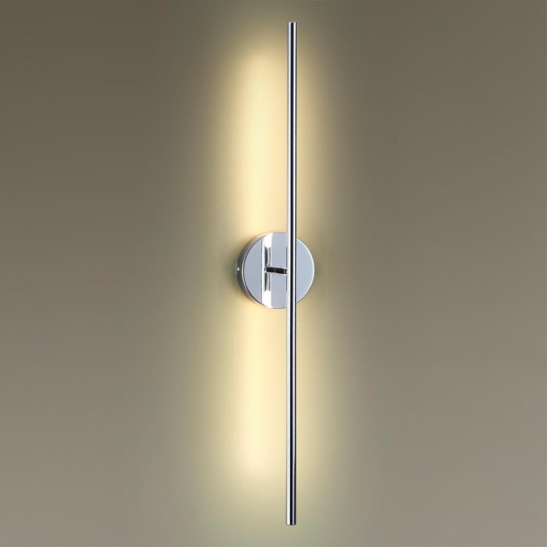 Светильник настенный Odeon Light LED 10 Вт серебристый купить,NaN
