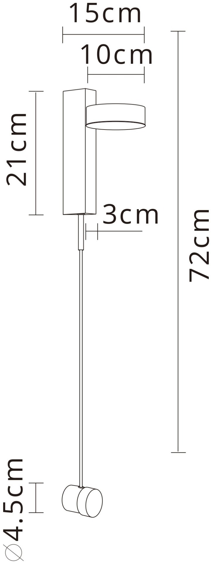 Бра настенный Arte Lamp LED, черный купить,NaN