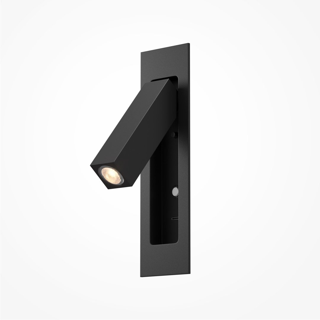 Бра настенный Maytoni LED, черный купить,NaN