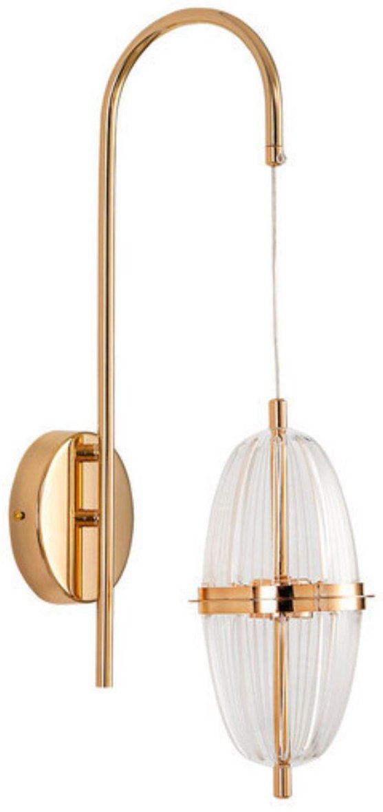 Бра настенный Arte Lamp LED, золотистый, прозрачный купить,NaN