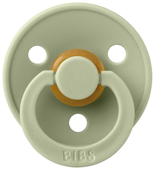 Пустышка BIBS Colour - Sage, 6&#43; мес., 1 шт, зеленый
