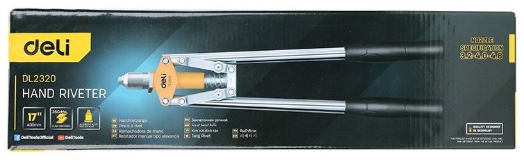 Ручной заклепочник DELI EDL2320 купить,4790