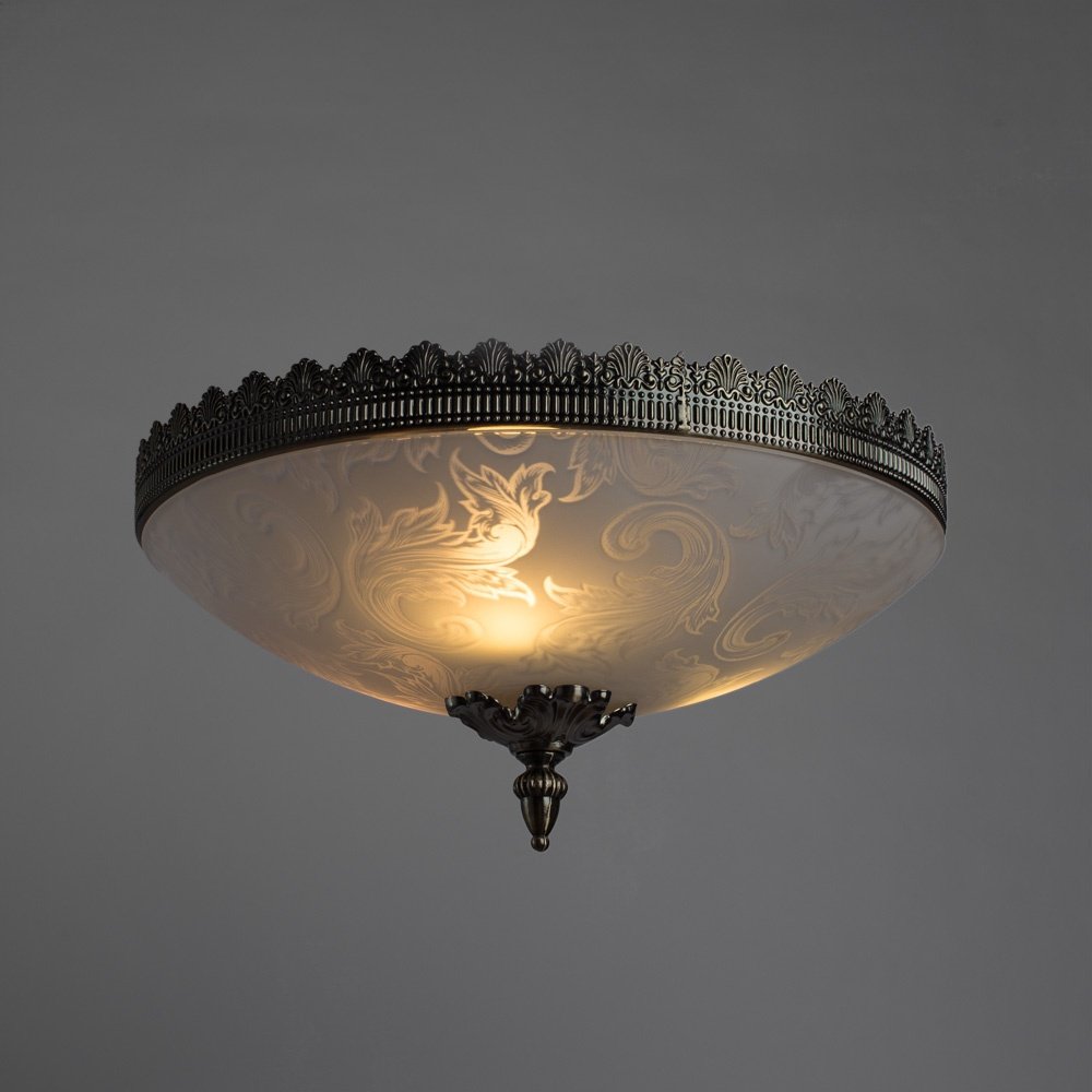Светильник потолочный Arte Lamp E27 60 Вт серебристый, бронза купить,NaN
