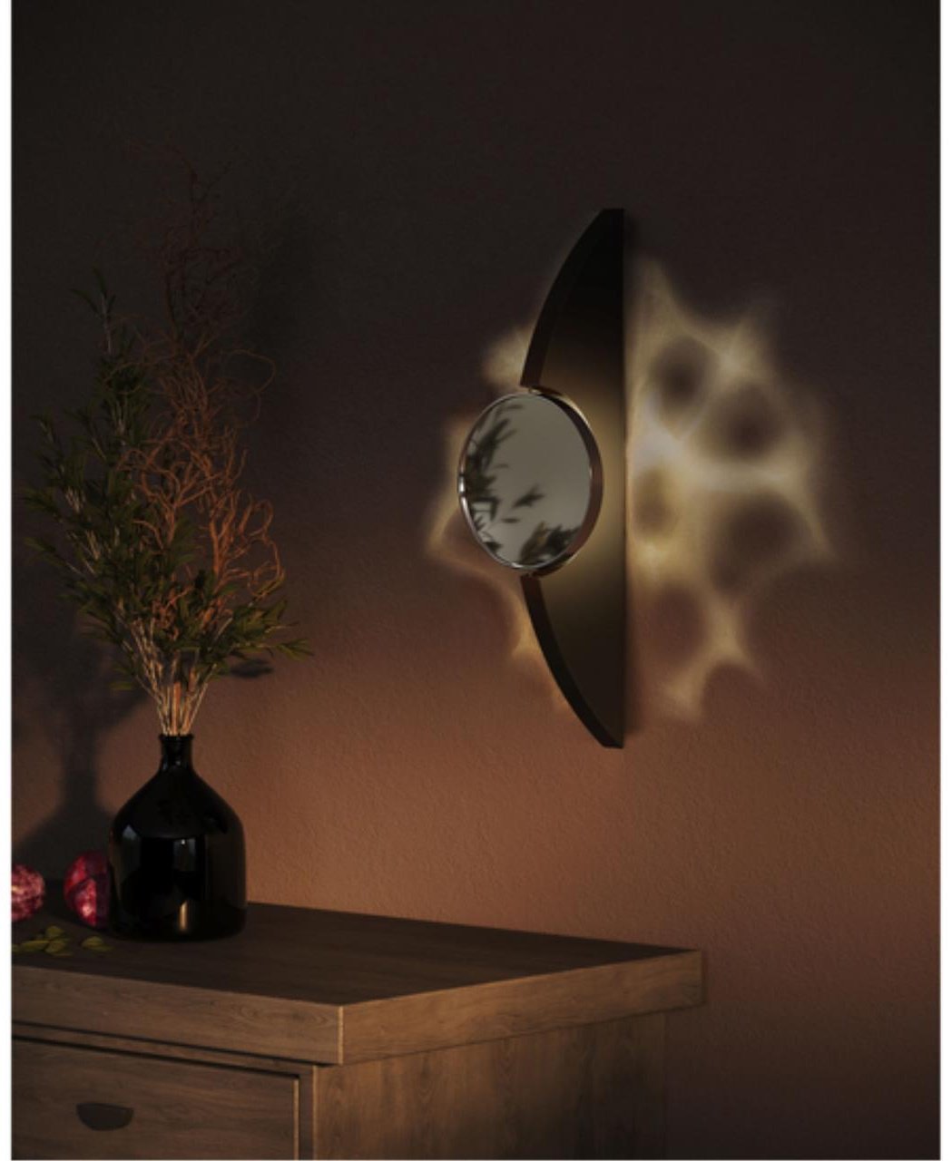 Светильник настенный Divinare LED черный купить,NaN