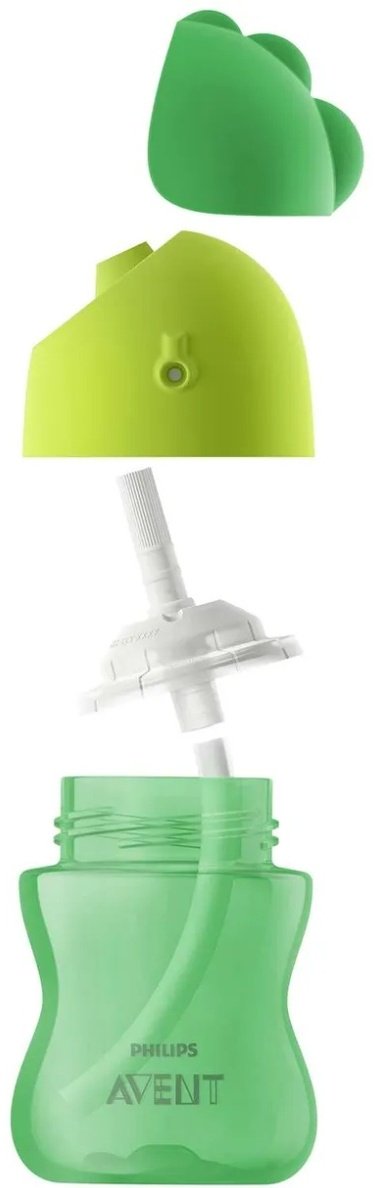 Philips Avent поильник с трубочкой, 300 мл, пластик/силикон, SCF798/01 купить,0