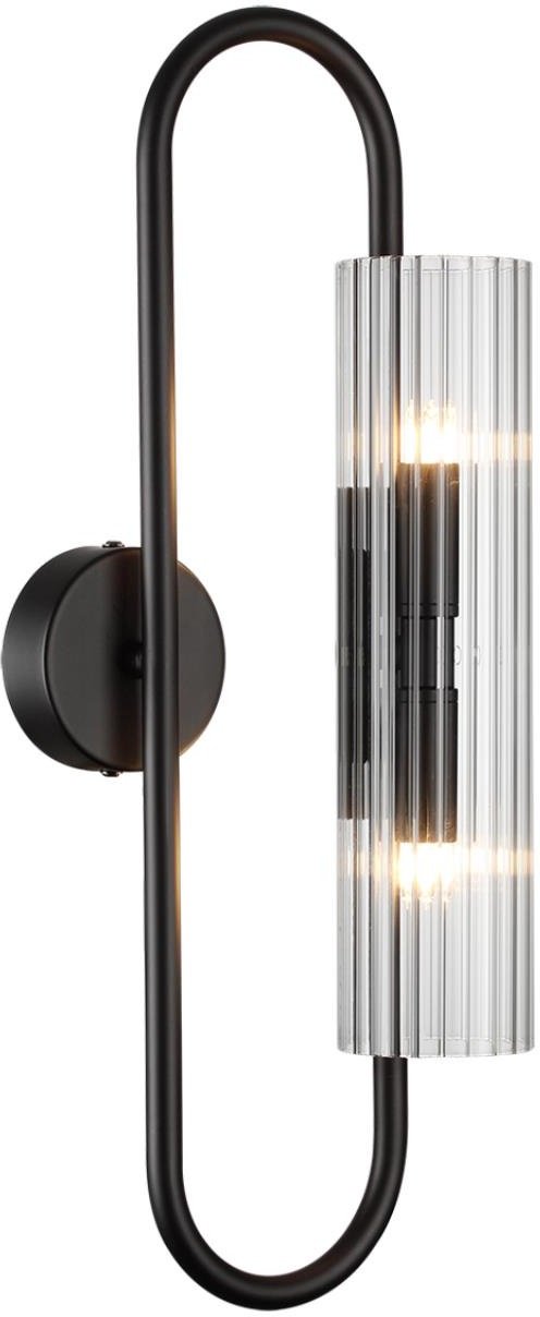 Бра настенный Lumion G9, черный, прозрачный купить,NaN