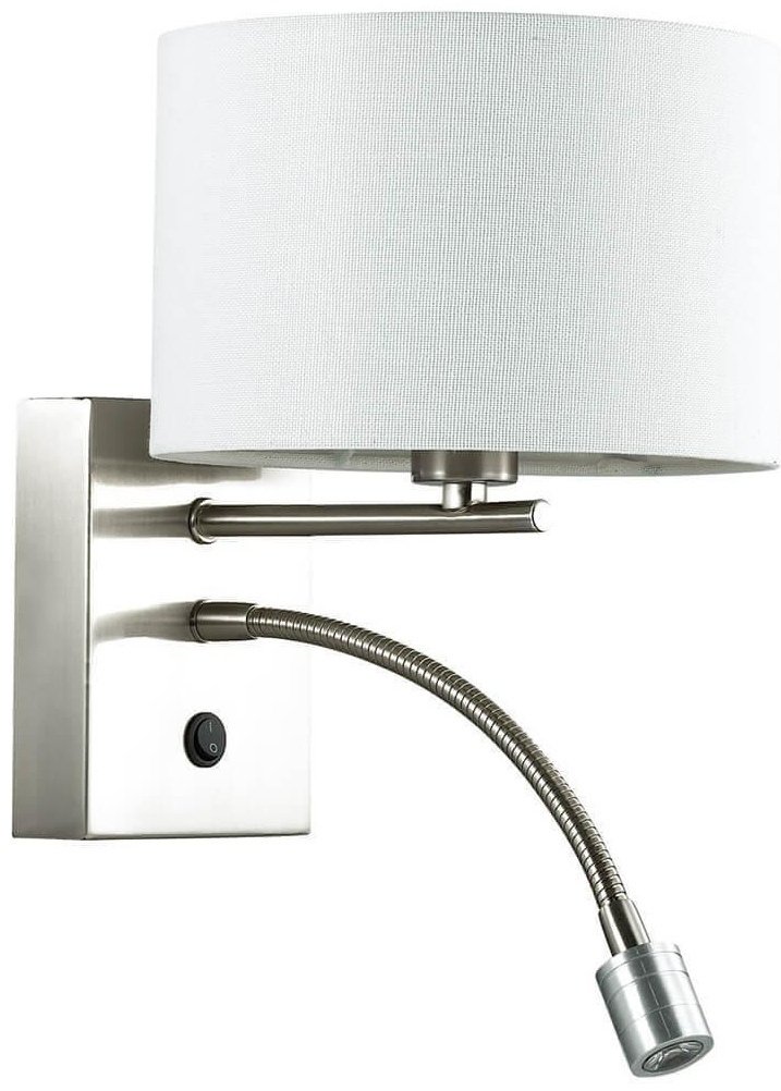 Бра настенный Lumion Е14, белый купить,NaN