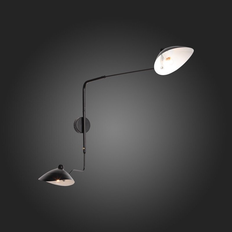 Бра настенный ST Luce E27, черный купить,NaN