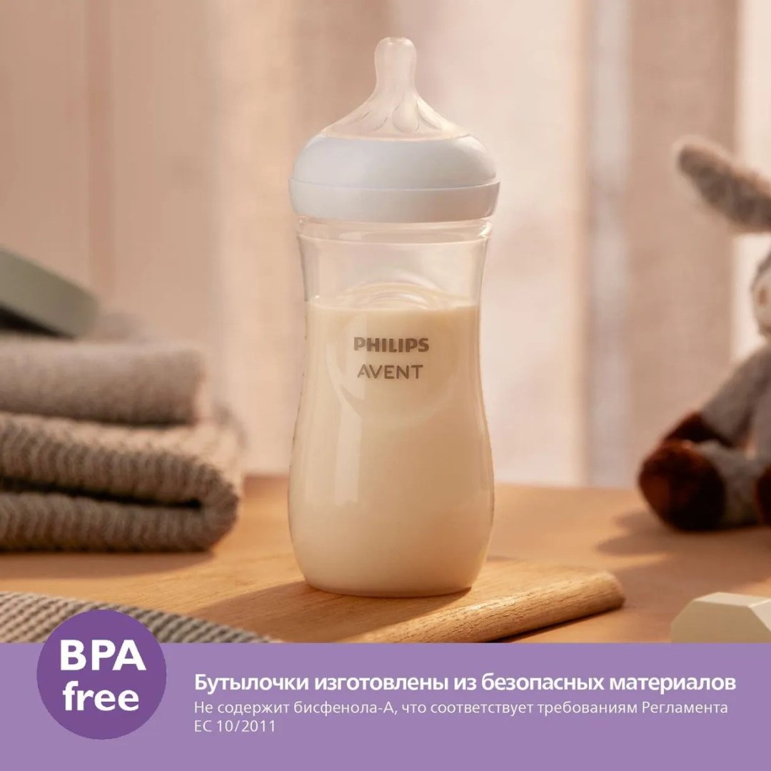 Бутылочка Philips Avent SCY903/01 260 мл прозрачный купить,0
