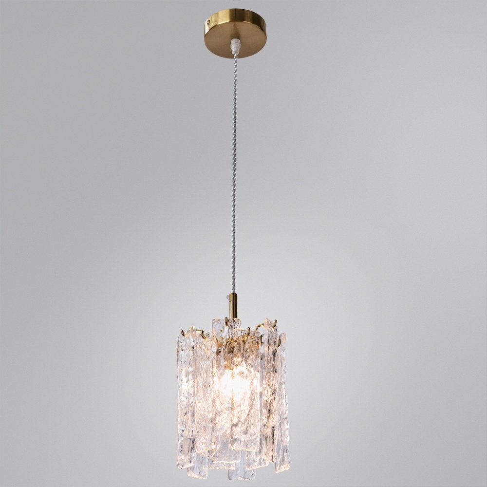 Светильник потолочный Divinare E14 40 Вт золотистый, прозрачный купить,NaN