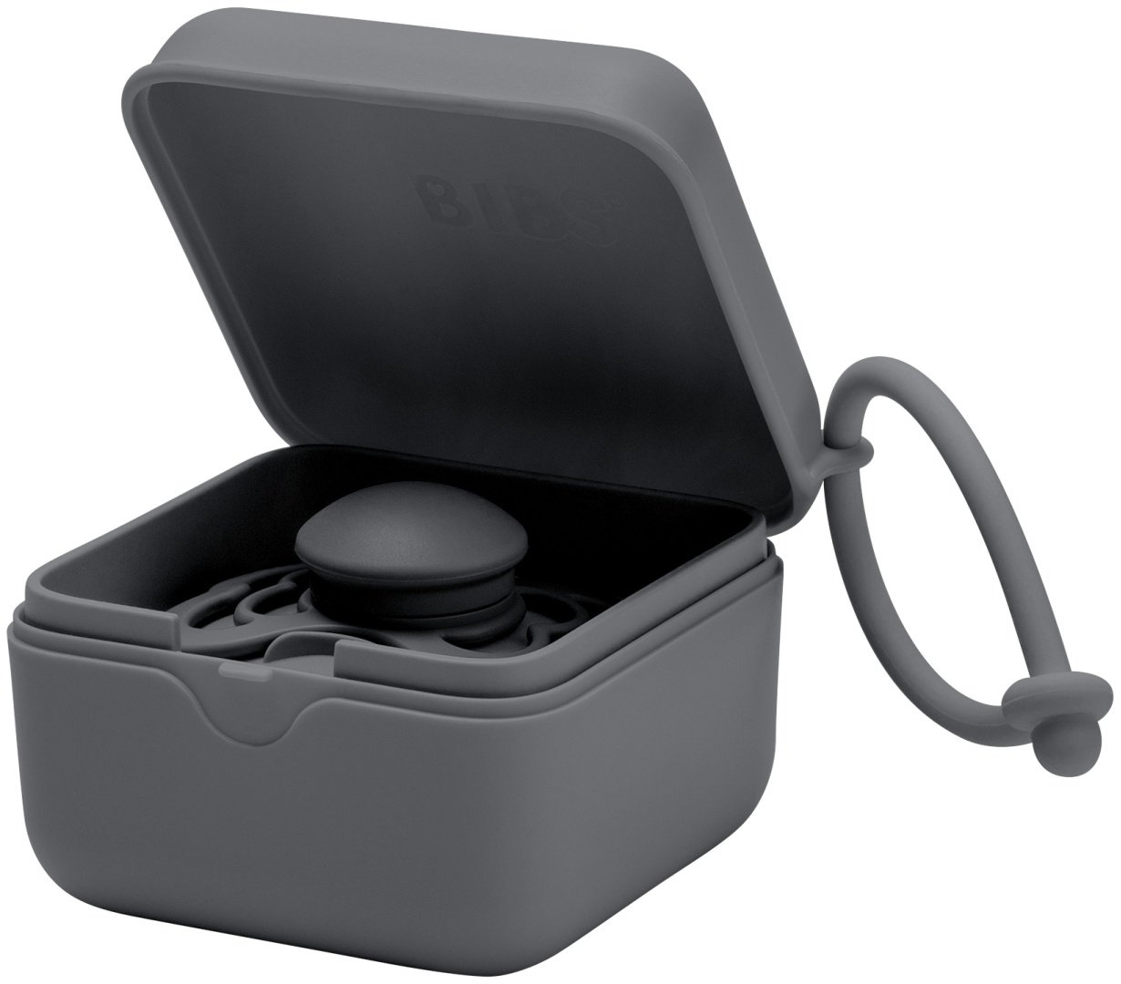 BIBS Футляр для пустышек Pacifier Box Iron