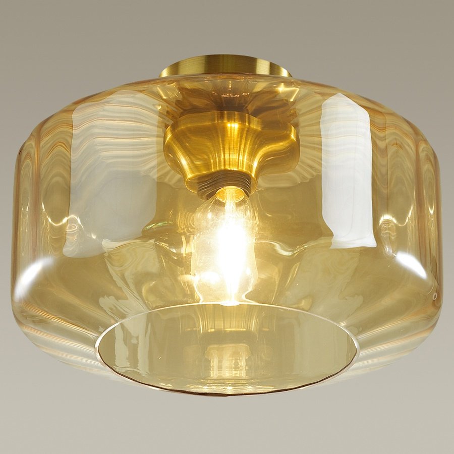 Светильник потолочный Odeon Light E27 желтый купить,NaN