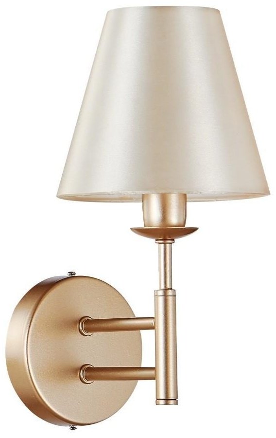 Бра настенный Crystal Lux Е14, золотистый, бежевый купить,NaN