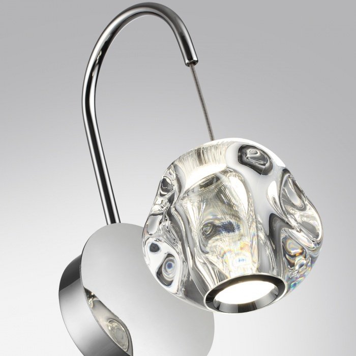 Бра настенный Odeon Light LED, прозрачный купить,NaN