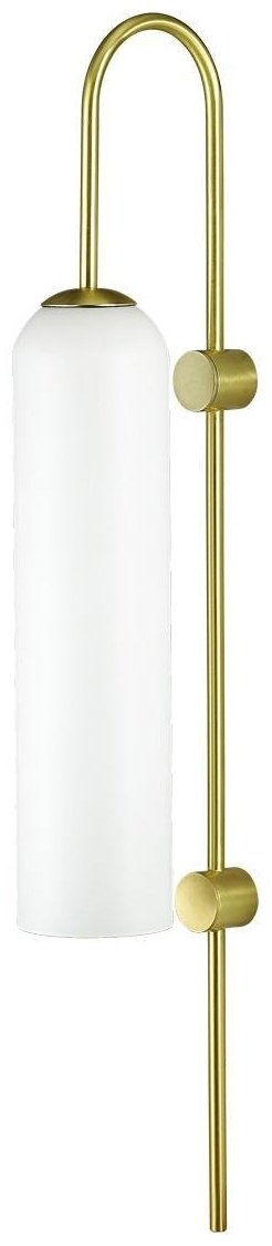 Бра настенный Odeon Light E27, золотистый, прозрачный купить,NaN