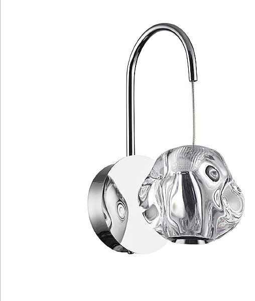 Бра настенный Odeon Light LED, прозрачный купить,NaN
