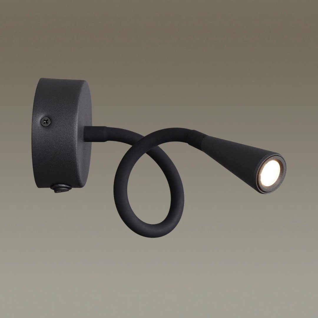 Бра настенный Odeon Light LED, черный купить,NaN