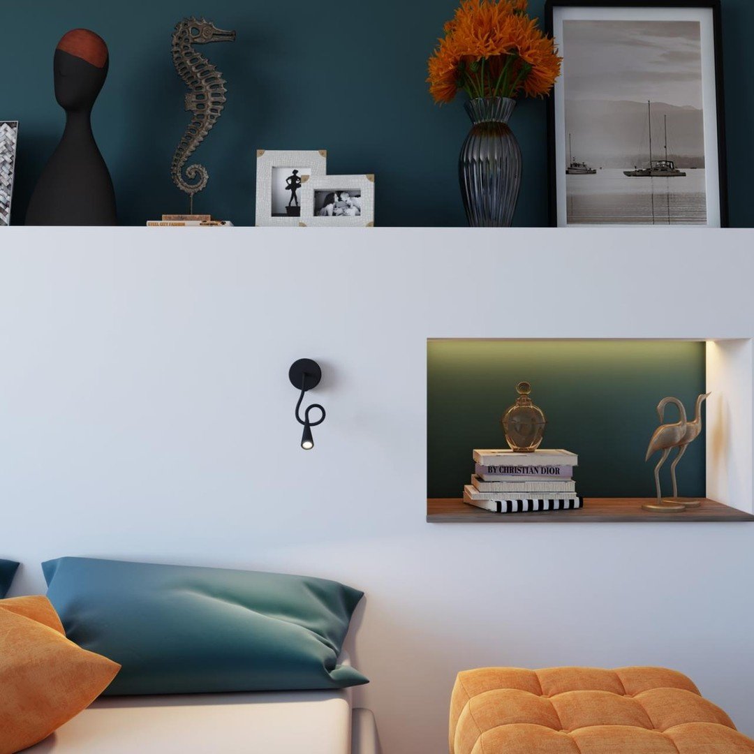 Бра настенный Odeon Light LED, черный купить,NaN