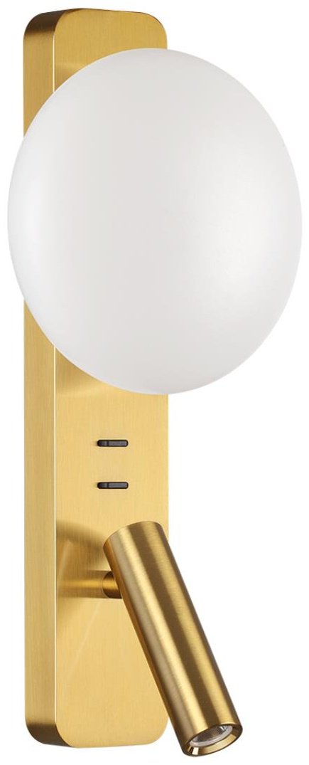 Бра настенный Odeon Light LED, золотистый купить,NaN