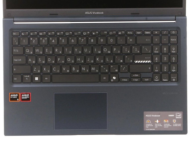 Ноутбук ASUS Vivobook 15 M1502NAQ-BQ067 15.6" / 16 Гб / SSD 512 Гб / Без ОС / 90NB1841-M006C0 купить,NaN