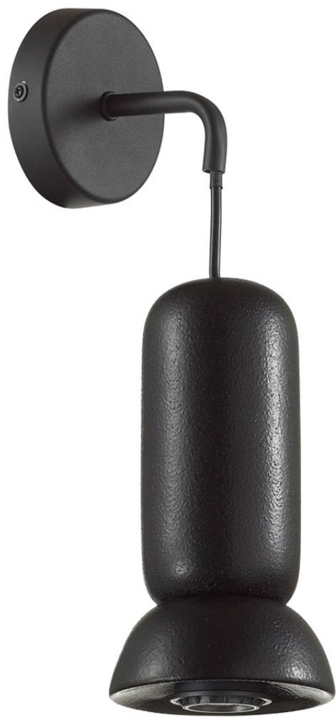 Светильник настенный Odeon Light GU10 4 Вт черный, серебристый купить,NaN