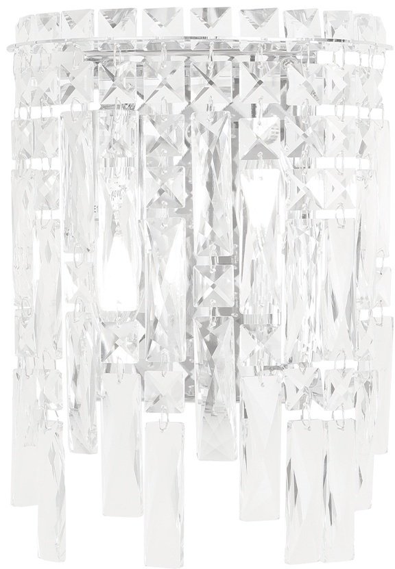 Бра настенный Crystal Lux Е14, прозрачный купить,NaN