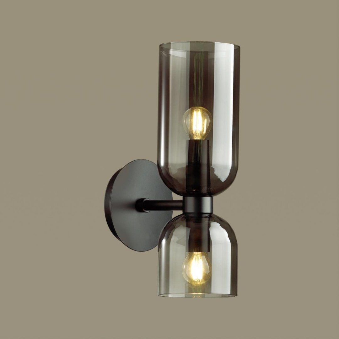 Бра настенный Odeon Light Е14, серый купить,NaN