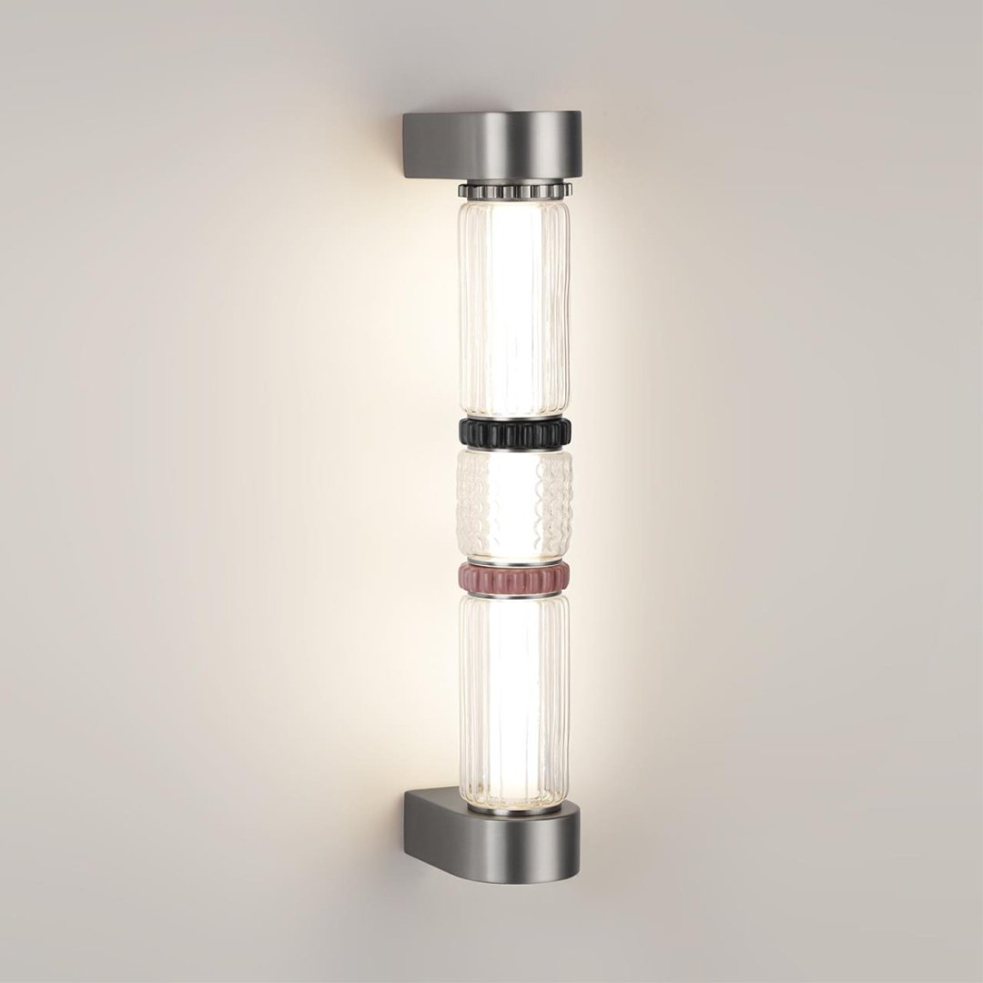 Бра настенный Odeon Light LED, серый, прозрачный купить,NaN