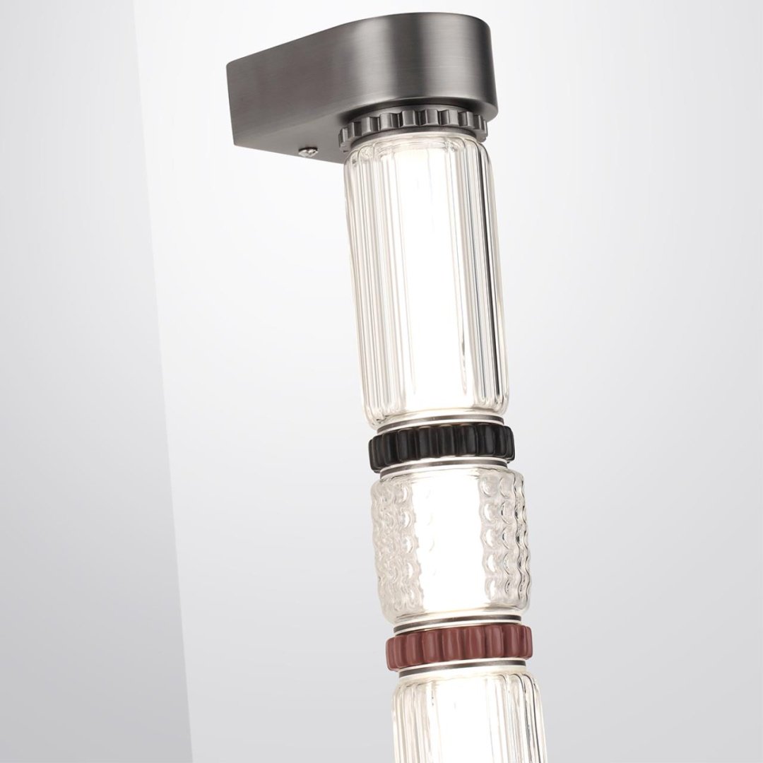 Бра настенный Odeon Light LED, серый, прозрачный купить,NaN