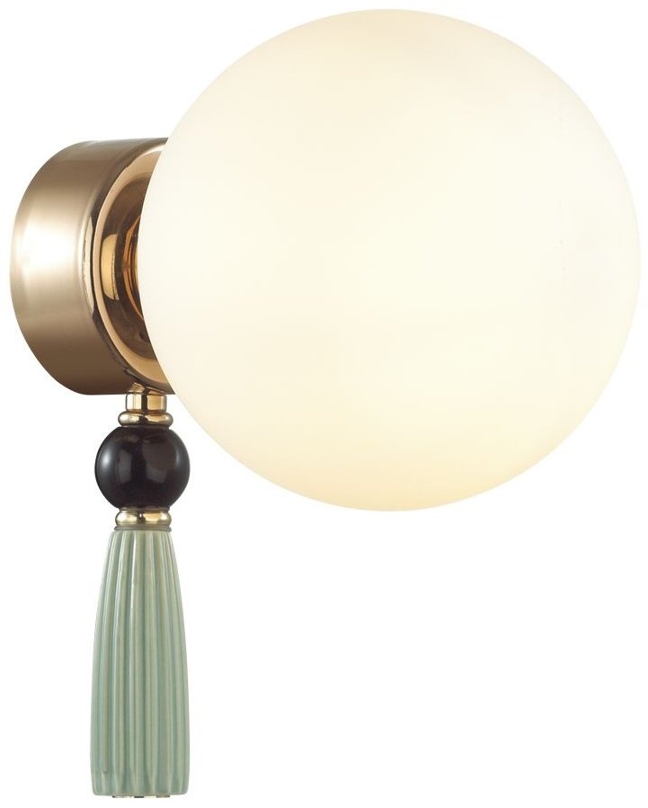 Светильник настенный Odeon Light E14 40 Вт золотистый, белый купить,NaN