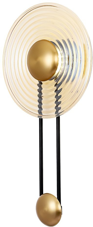 Бра настенный Crystal Lux LED, черный купить,NaN