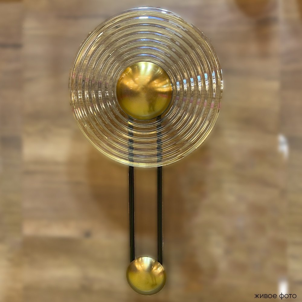 Бра настенный Crystal Lux LED, черный купить,NaN