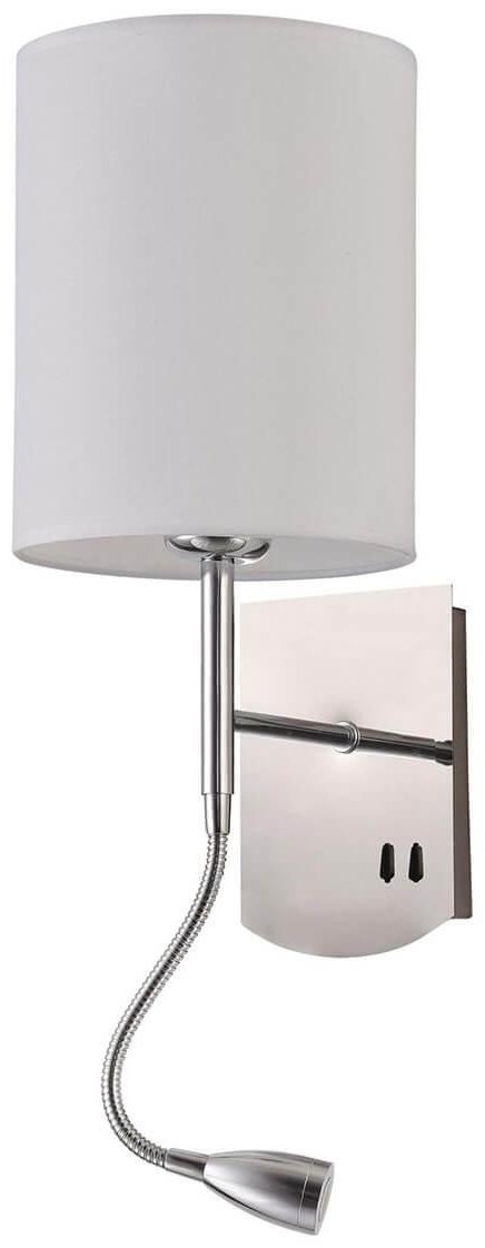 Бра настенный Maytoni E27, серебристый купить,NaN