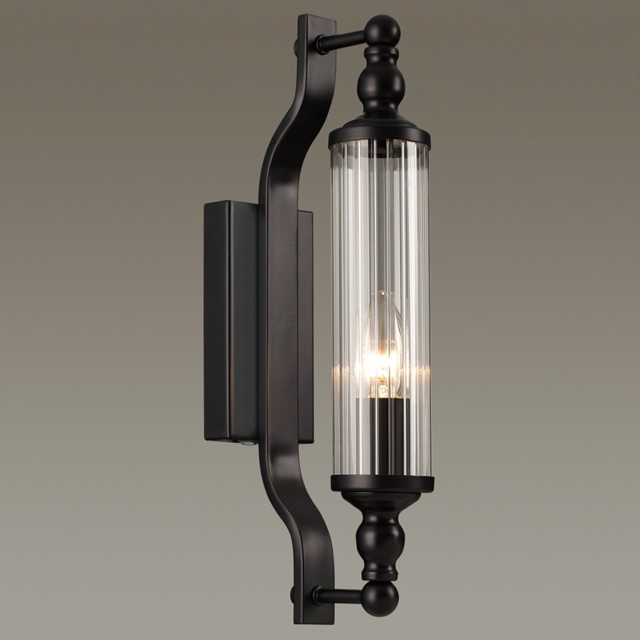 Бра настенный Odeon Light Е14, прозрачный купить,NaN