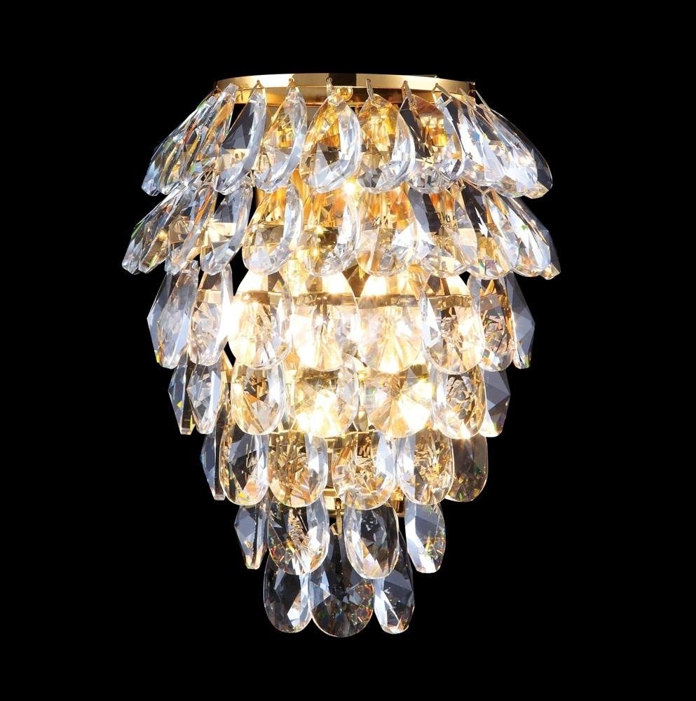 Бра настенный Crystal Lux E14, золотистый купить,NaN