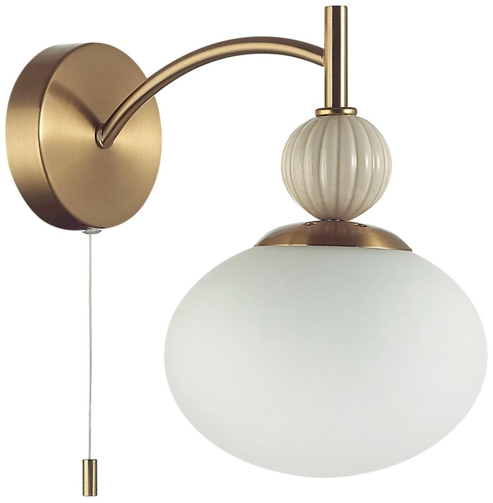 Бра настенный Lumion E14, белый, латунь купить,NaN